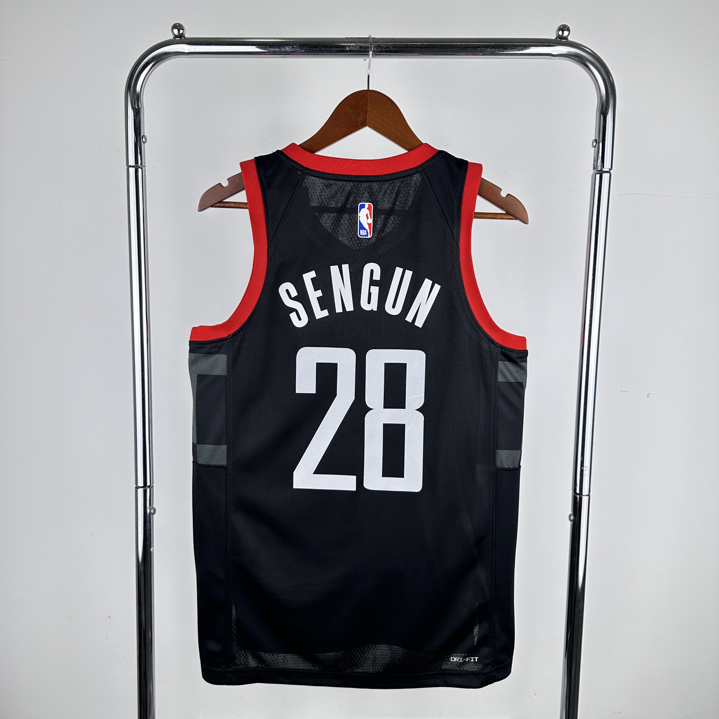 Men Houston Rockets #28 Sengun Black 2024 NBA Jersey->houston rockets->NBA Jersey